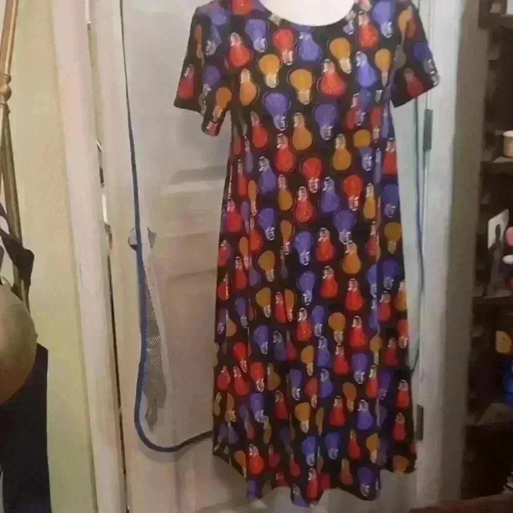 Lularoe Ladies‎ Carly Light bulb Print